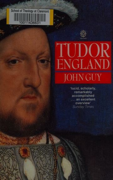 Tudor England : Guy, J. A. (John Alexander) 